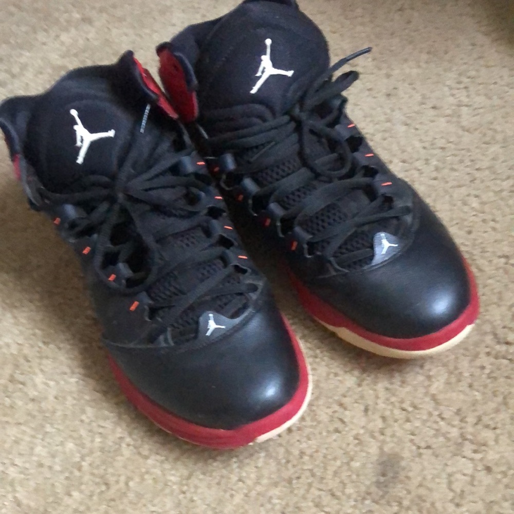 Jordan red and black